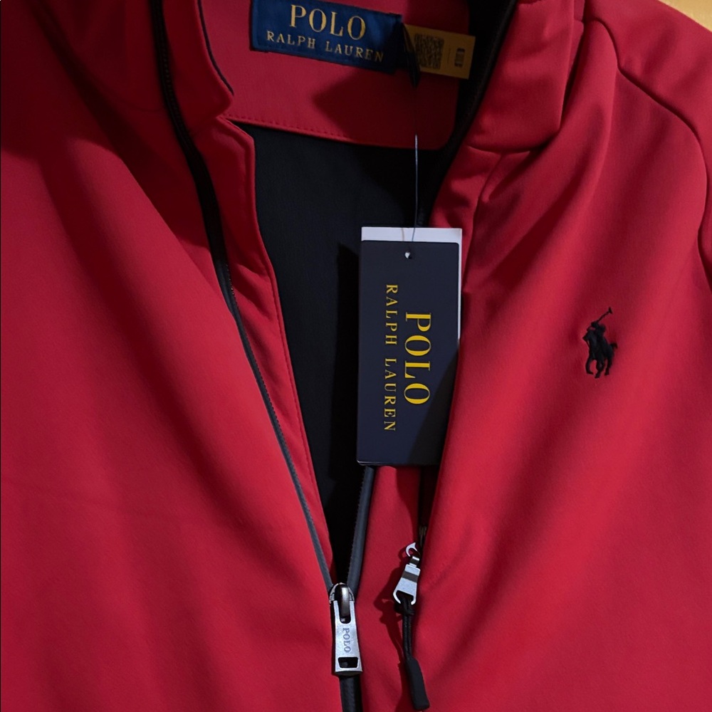Polo by Ralph Lauren Men's Vibrant Red Performance Jacket